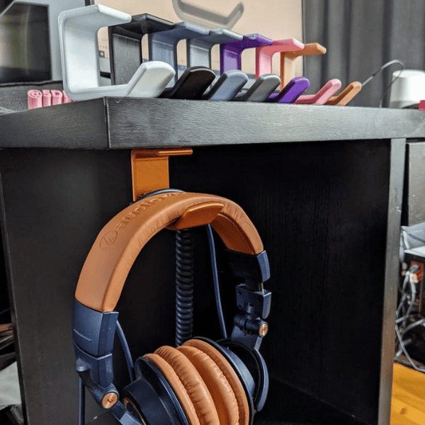 Under Desk Headphone Holder